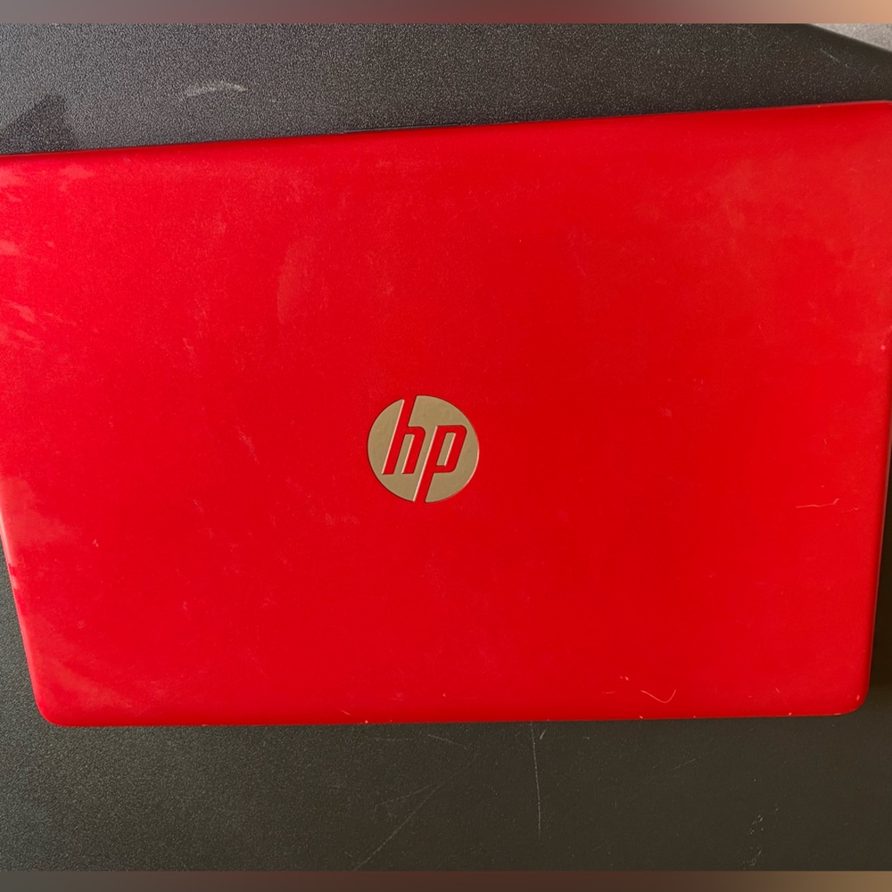 HP 15.6" Pentium 4GB/512GB SSD Laptop-Scarlet Red